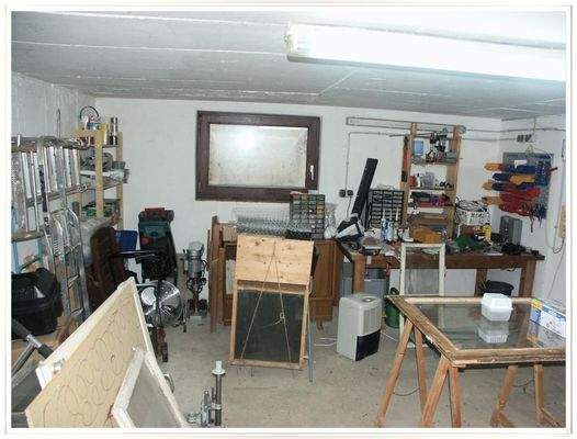 Außenkeller mit Werkstatt!