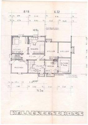 Grundriss Kellergeschoss