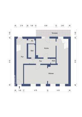 Grundriss Erdgeschoss