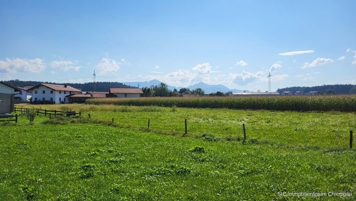 Freier Weitblick u. Bergblick