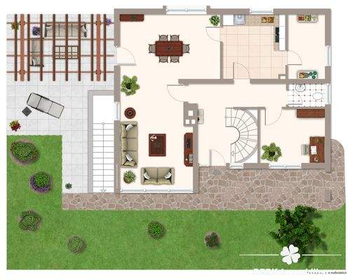 Grundriss EG (visuell)