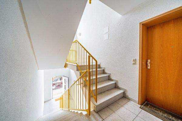 Treppenhaus Wohnplateau