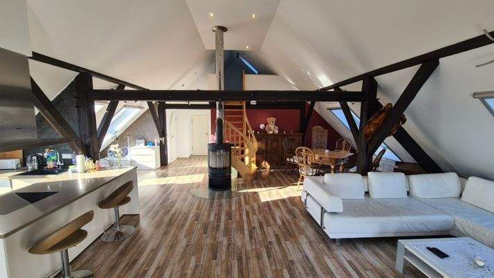 Wohn-  Eßbereich OG Einliegerwohnung