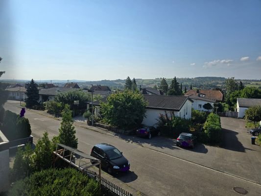 Aussicht vom Balkon