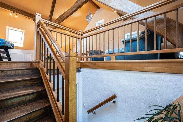 Treppe zum Hobbyraum