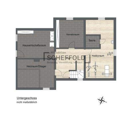 Grundriss Untergeschoss