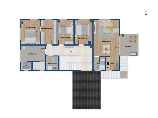 Grundriss Dachgeschoss