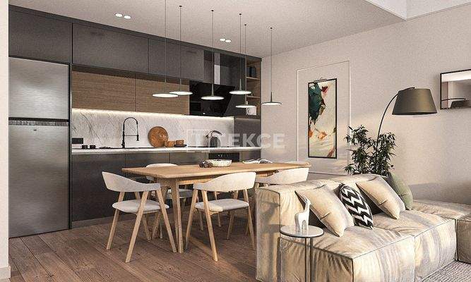 Apartments 400 Meters from the Metro in Kağıthane İstanbul