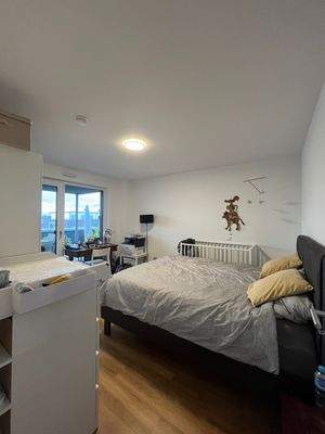 Modernes Penthouse Schlafzimmer