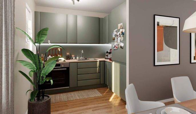 Kompakt und gut durchdacht für kurze Wege im Allta