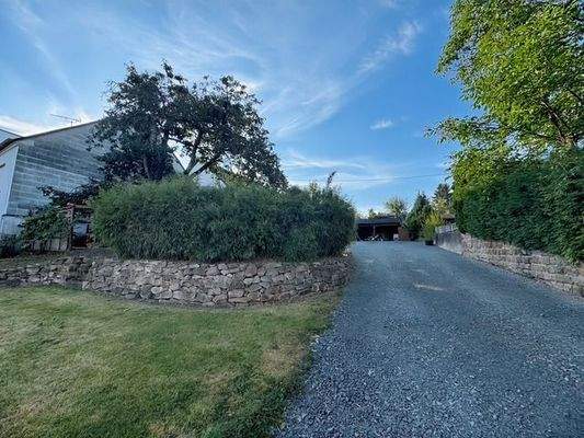Auffahrt / Garten 