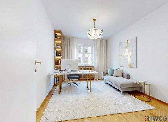 Arbeitszimmer KI-Bearbeitet