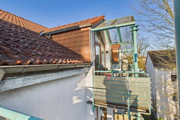 Balkone im Grünen
