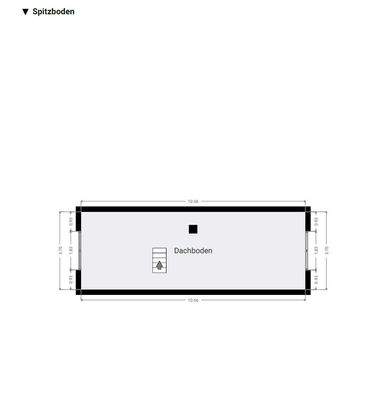 Grundriss Dachboden