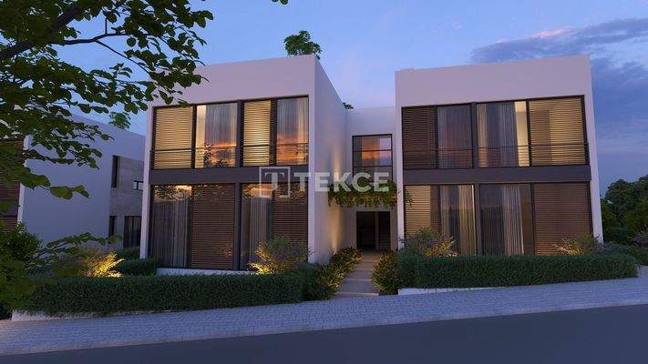 Apartments in a Complex with Rich Amenities in Girne North Cyprus