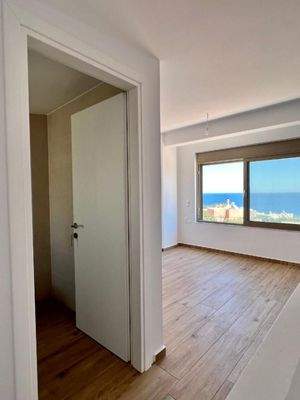 Kreta, Ammoudara: Reihenhaus mit Meerblick bei Agios Nikolaos zu verkaufen