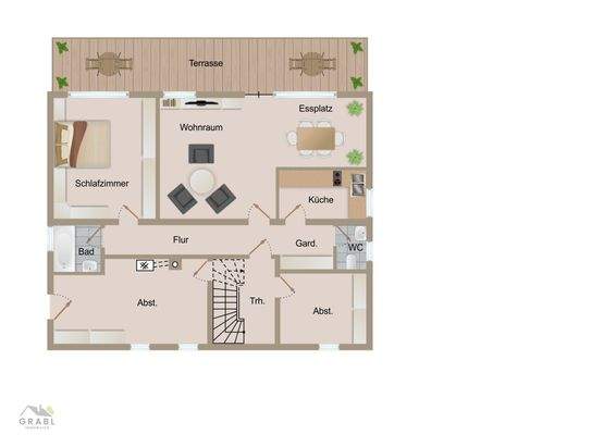 Grundriss Einliegerwohnung+ UG