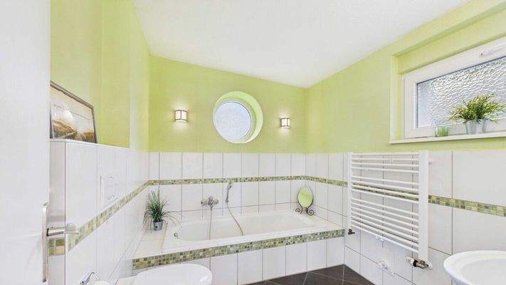 Ihr Wohlfühlbad im Erdgeschoss