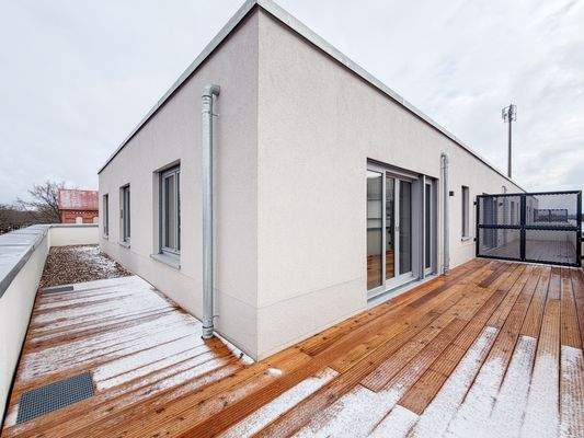 Penthouse-Eckterrasse