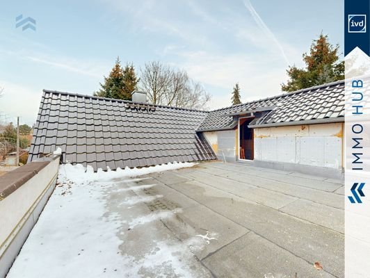 Große Dachterrasse