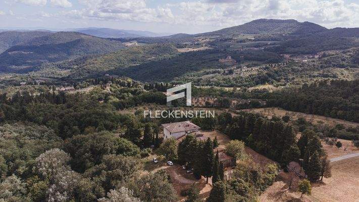 6 Panoramablich nach Sueden-Westen Richtung  Florenz