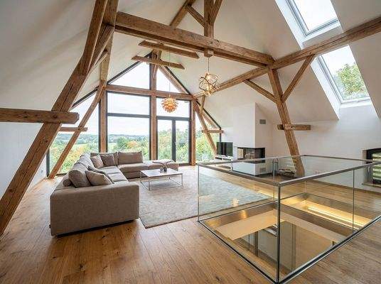 KI Visualisierung OG Scheune