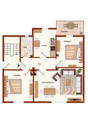 Grundriss Erdgeschoss