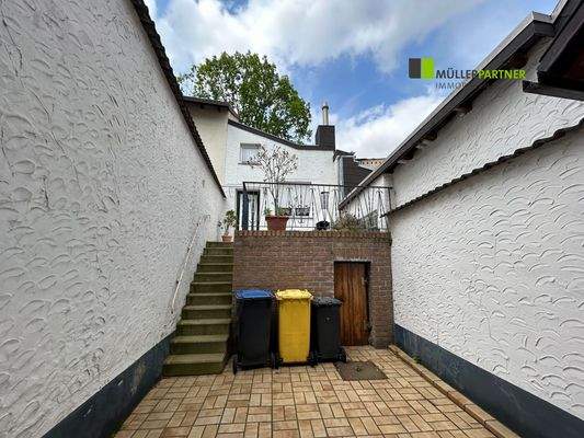 Treppenaufgang Terrasse Anbau