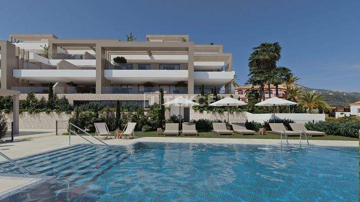Exclusive Apartments with Communal Pool and Gym in Estepona