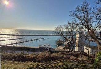 Hafenblick vom Balkon
