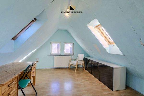 Ausgebautes Dachgeschoss