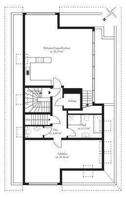 Grundriss Dachgeschoss