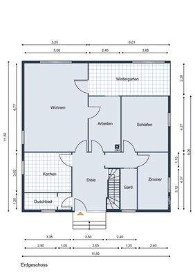 Grundriss Erdgeschoss