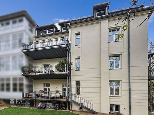 Rückansicht Haus