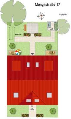 Freiflächen- und Lageplan