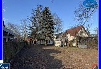 Blick auf das Grundstück