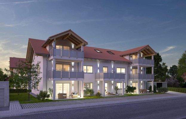 Wielenbacher Wohnoase bei Nacht 