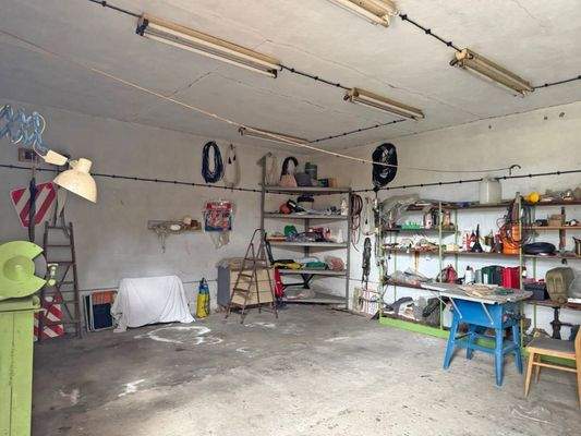 Innenansicht Doppelgarage