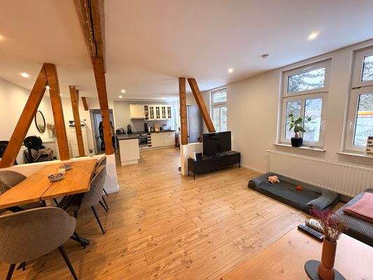 Wohnzimmer:Küche WE2