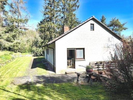 Seitenansicht+Zugang Terrasse