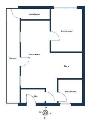 Grundriss EG - WE 10