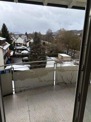Ausblick Balkon