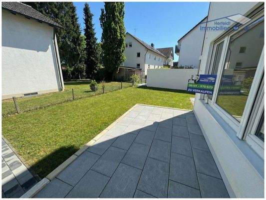 Sonnige Süd-Terrasse