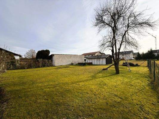 Garten Blick Richung Süden