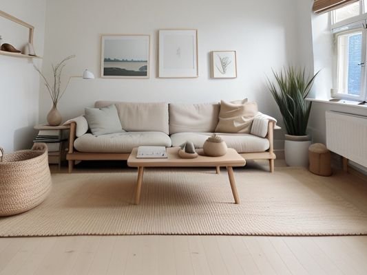 Wohnzimmer homgestaged