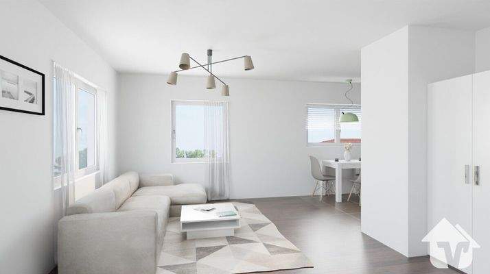 Dachgeschoss Wohnzimmer