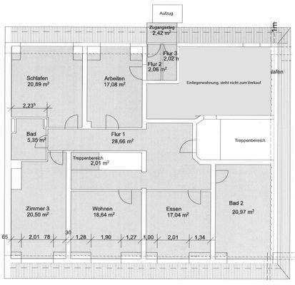 Grundriss Mansardgeschoss 