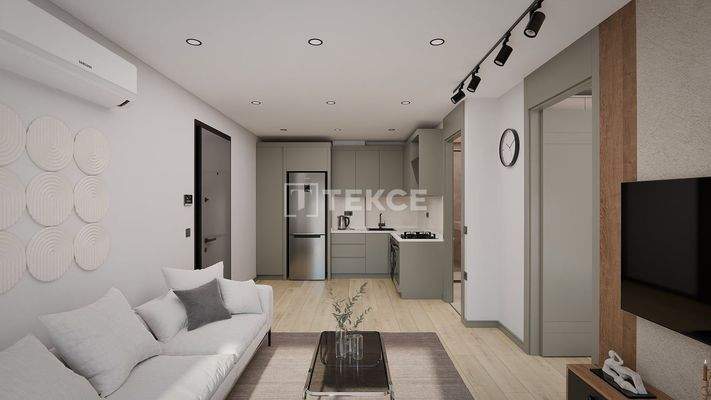 Apartments Near Social Amenities and Sea in Antalya Muratpaşa