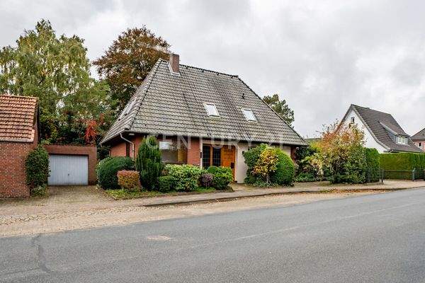 Hausansicht straßenseitig zum Norden