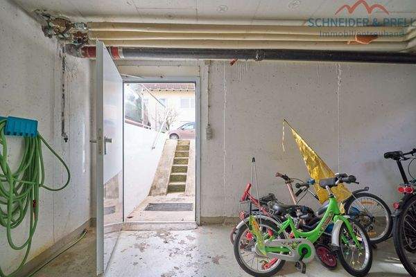 Zugang Fahrradkeller